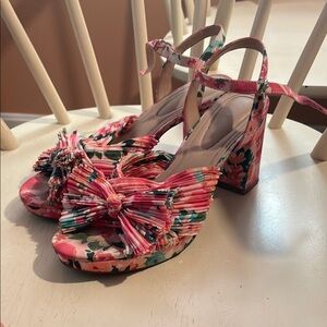 Kelly and Katie Floral Multicolor Heels